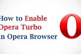 How to enable or disable Opera Turbo?