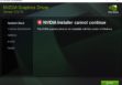 NVIDIA Installer Cannot Continue