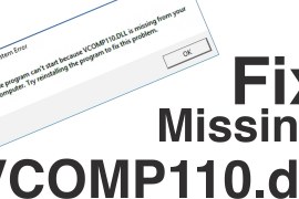 How to fix error «vcomp110.dll is missing from your computer»?