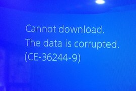 How to fix CE-36244-9 error on PS4?