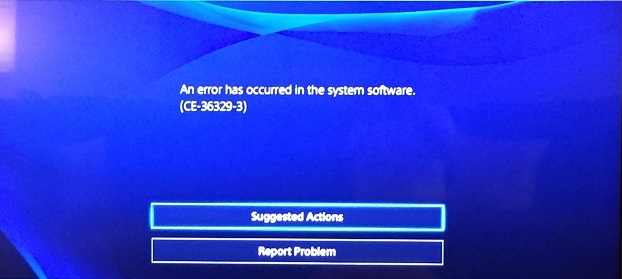 How to PS4 CE-36329-3