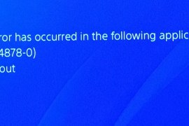 How to fix PS4 CE-34788-0 error?