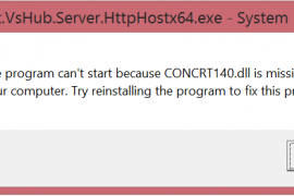 How to fix concrt140.dll error?