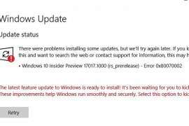 How to fix Windows 10 0x80240034 error?