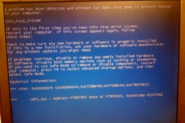 How to fix BSoD 0x00000026?