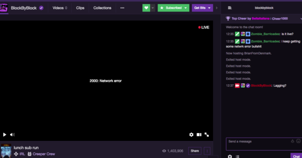 How To Fix The Error 00 Network Error On Twitch