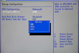 AHCI – what it is and how to include