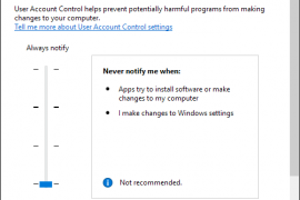 What is UAC and how to disable it in Windows 7, 8, 10 and Server 2012